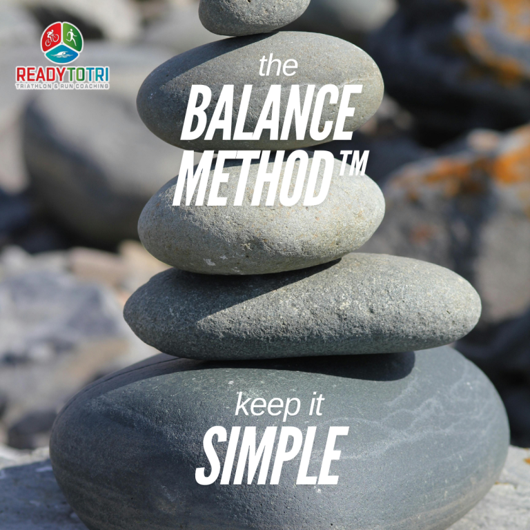 triathlon - the balance method